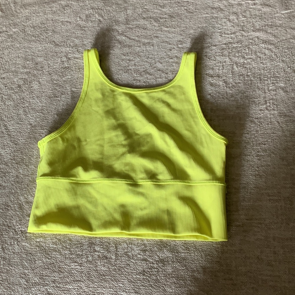 Lululemon Power Pivot Ribbed Tank Top - Picture 2 of 2